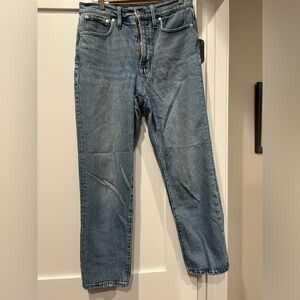 Madewell perfect vintage straight leg jeans